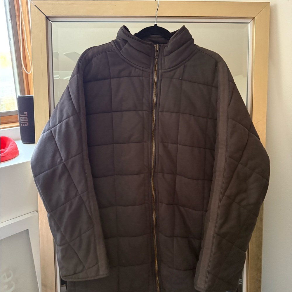 Oversized Quilted Women’s Coat